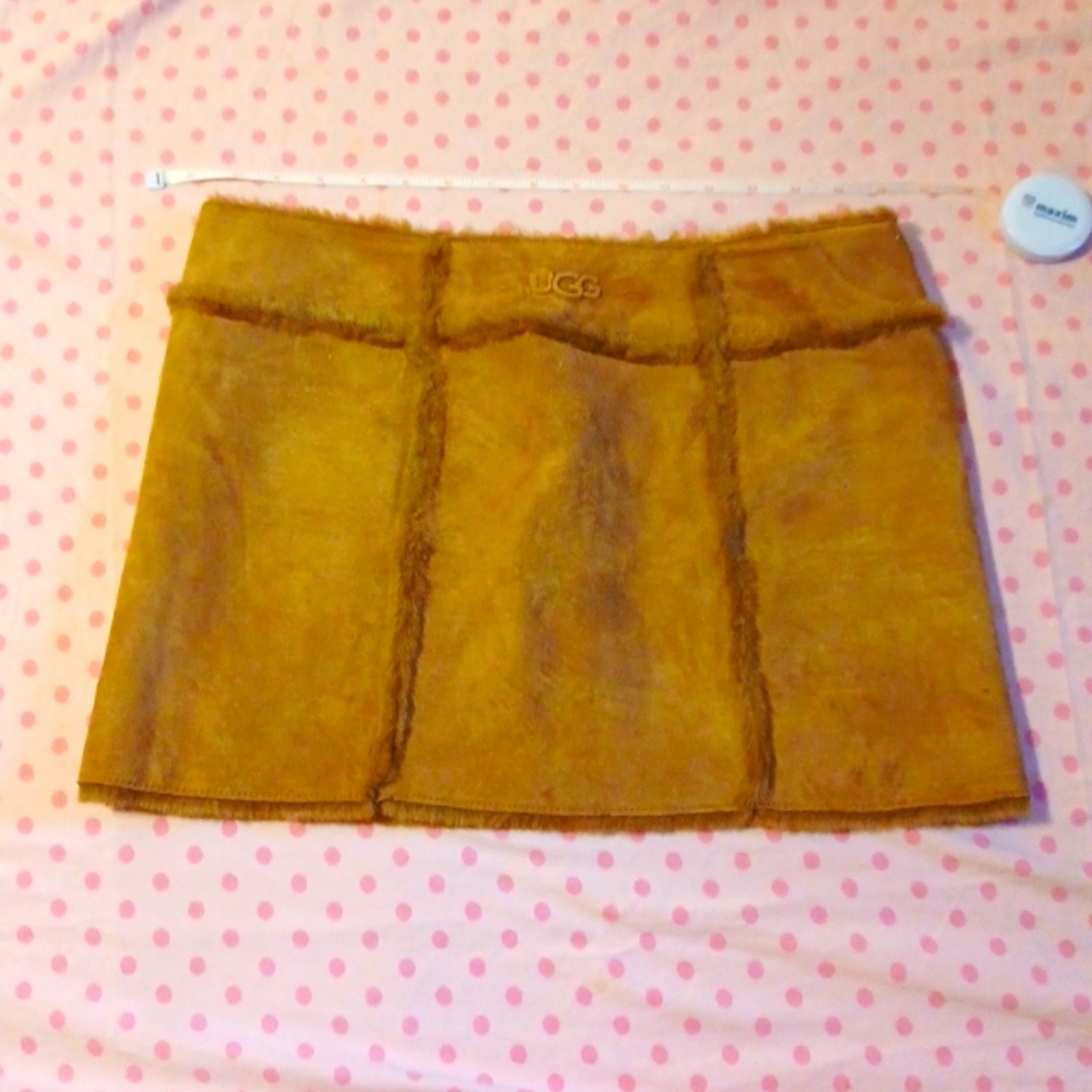 UGG Fur mini skirt